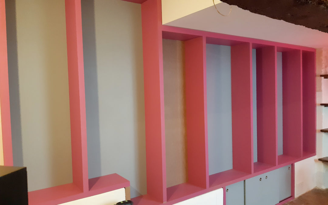 Bibliothèque sur-mesure