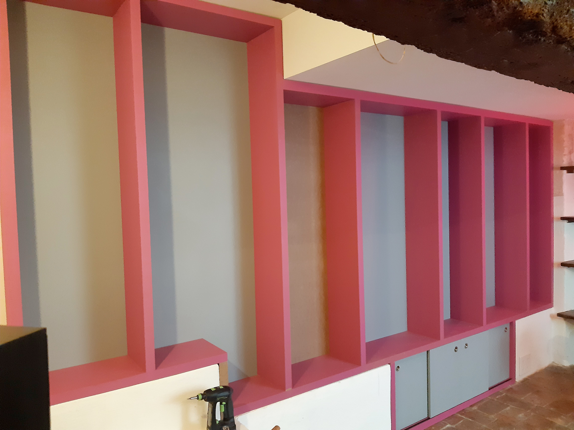 Bibliothèque sur-mesure