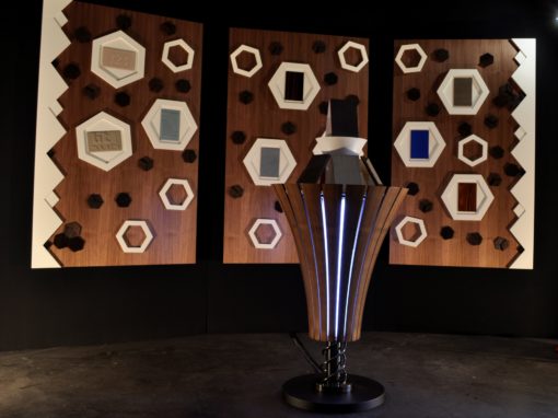 Présentoir à matière